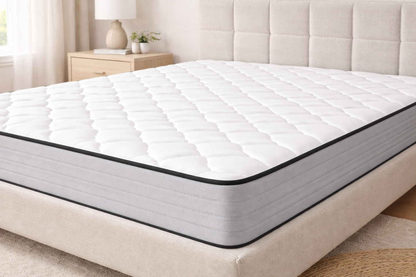 Matelas Rosahqnda à ressorts ensachés