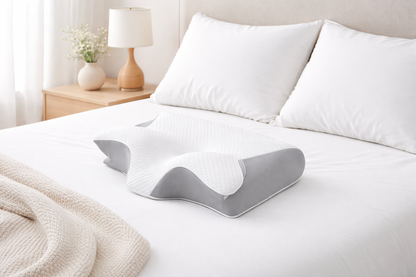 Oreiller en mousse, contour 2-en-1