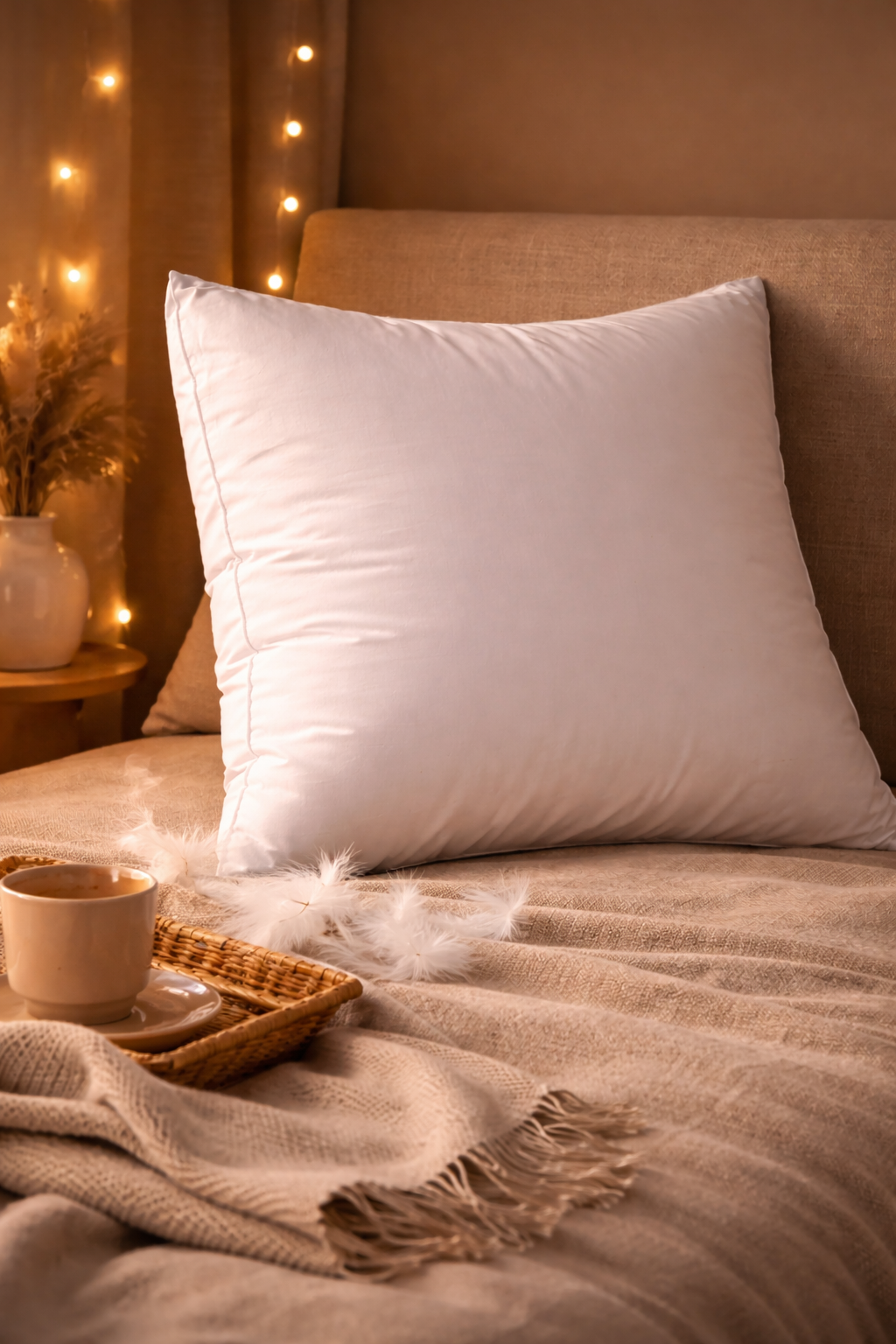 Oreiller 100% plumes d’oie